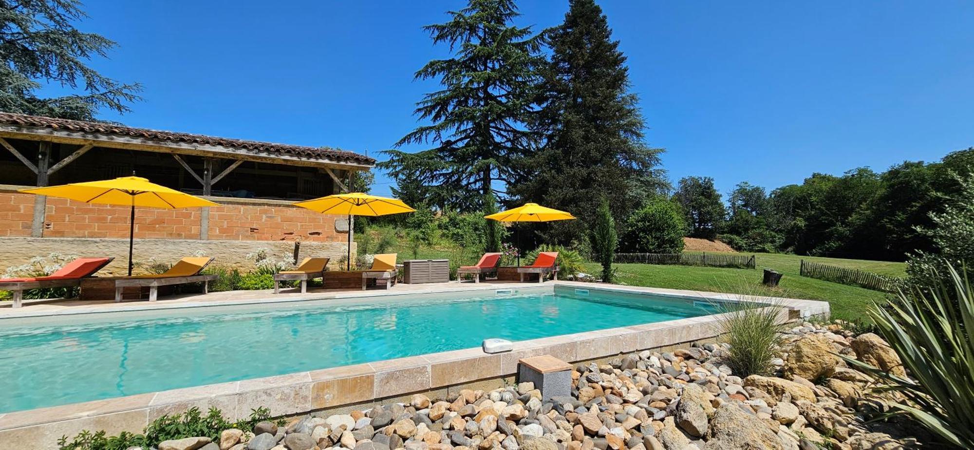 Saint-Sulpice-de-Pommiers La Bastide Cardan酒店 外观 照片
